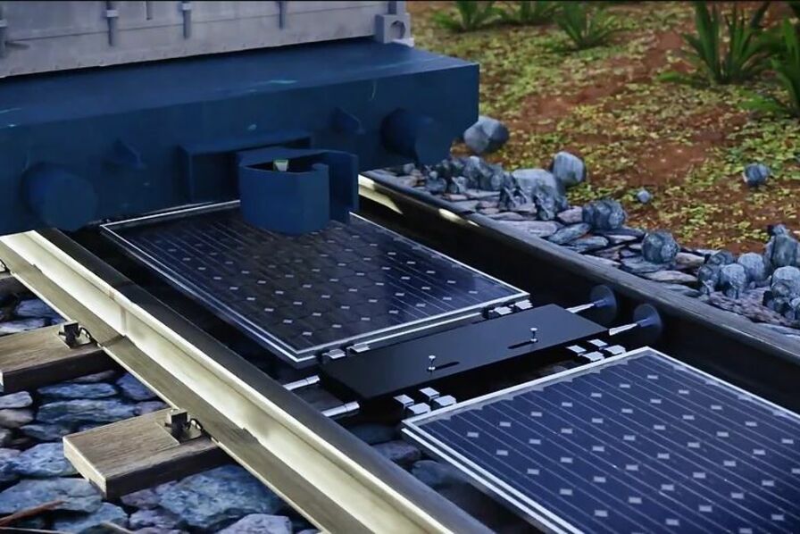 Photovoltaïque : du solaire entre les rails