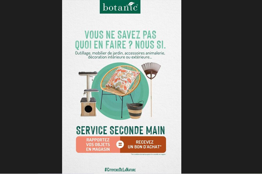 Botanic se met à la seconde main