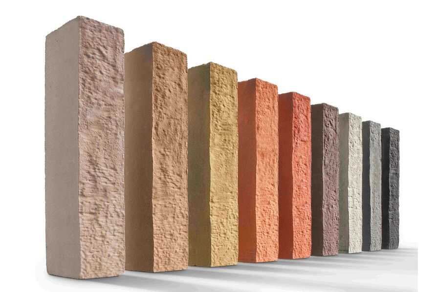 Différents types de briques