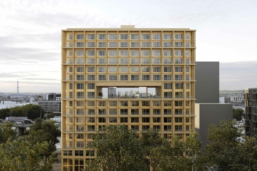 L’immeuble Wood’Up développé par REI Habitat