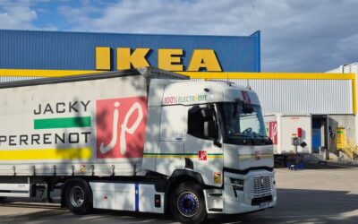 Ikea accélère sa décarbonation en mettant en place un transport longue distance 100 % électrique